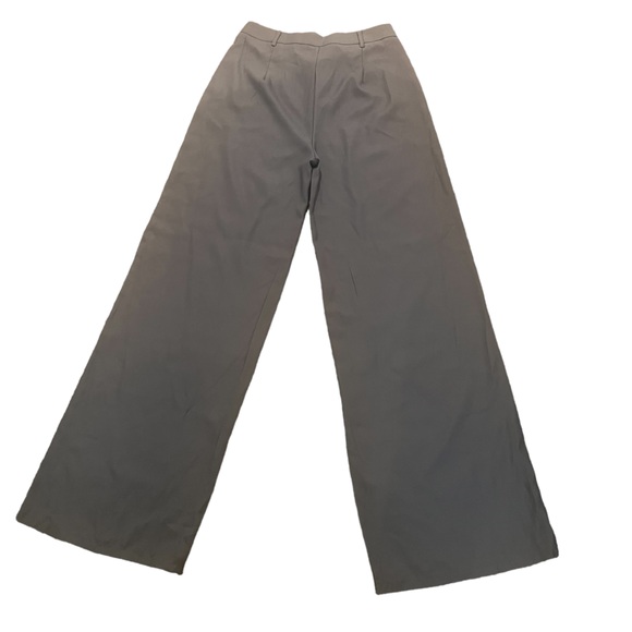 Pretty Little Things Grey Wide Leg Trousers - Picture 2 of 4